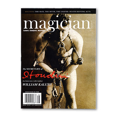 Magician Magazine HOUDINI Issue - Book - Wizard Magic Shop