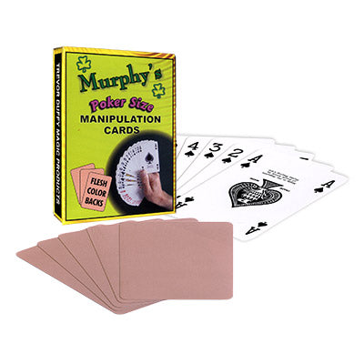 Manipulation Cards(POKER SIZE/ FLESH COLOR BACKS) by Trevor Duffy-Trick - Wizard Magic Shop