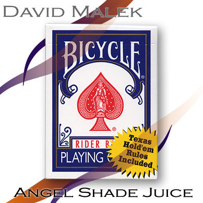 Marked Deck (Blue Bicycle Style, Angel Shade Juice) par David Malek - Astuce