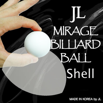 Boules de billard Mirage par JL (BLANC, coque uniquement) - Trick 