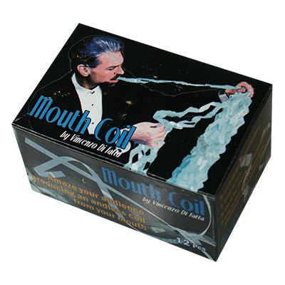 Mouth Coils (White) by Vincenzo Di Fatta - Trick - Wizard Magic Shop