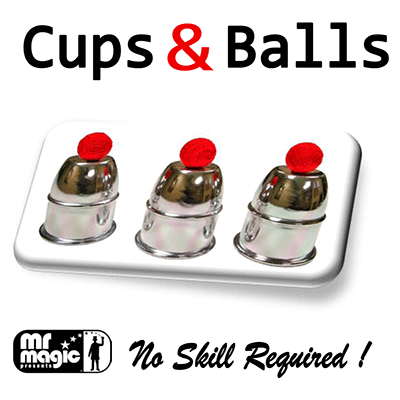 Cups and Balls (Mirror Polish AL) by Mr. Magic - Trick - Wizard Magic Shop