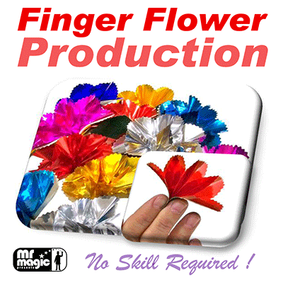 Production de fleurs à doigts (lot de 16) par Mr. Magic - Astuce