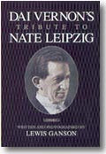 El tributo de Dai Vernon a Nate Leipzig - Libro