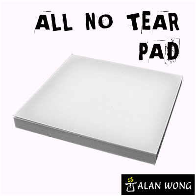 No Tear Pad (Petit, 3,5 X 3,5, All No Tear) par Alan Wong - Astuce