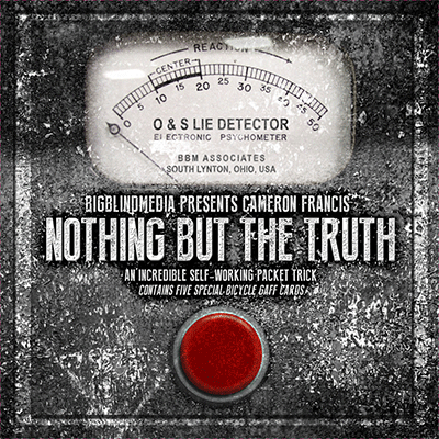 BIGBLINDMEDIA Presents Nothing but the Truth (Download and Gimmicks) by Cameron Francis - DVD - Wizard Magic Shop