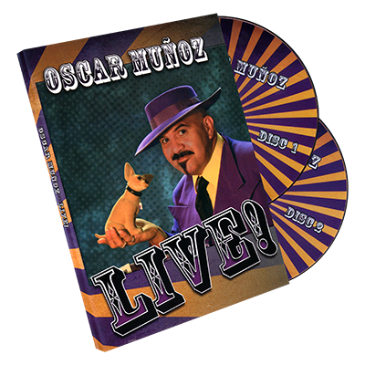 Oscar Munoz Live (juego de 2 DVD) de Kozmomagic - DVD 