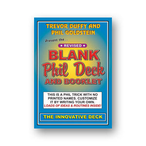 Blank Phil Deck - Trick - Wizard Magic Shop