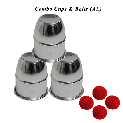 Combo Cups & Balls (AL) by Premium magic - Trick - Wizard Magic Shop