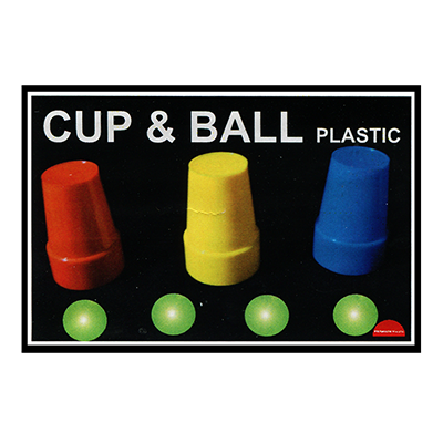 Cups and Balls (Plastic) by Premium Magic - Trick - Wizard Magic Shop