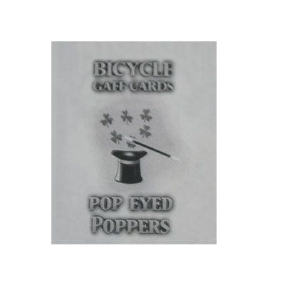 Pop Eyed Popper Deck Bicycle (Blue) - Wizard Magic Shop