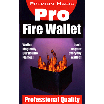 Fire Wallet by Premium Magic - Trick - Wizard Magic Shop