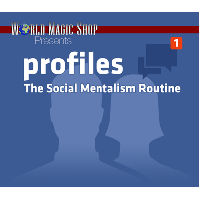 Profiles: The Social Mentalism Routine (DVD and Gimmick) by World Magic Shop - DVD - Wizard Magic Shop