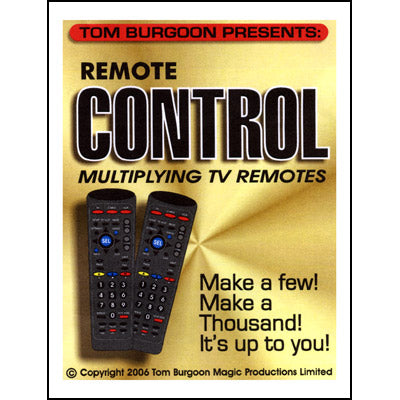 Remote Control Multiplying TV remotes by Tom Burgoon - Trick - Wizard Magic Shop