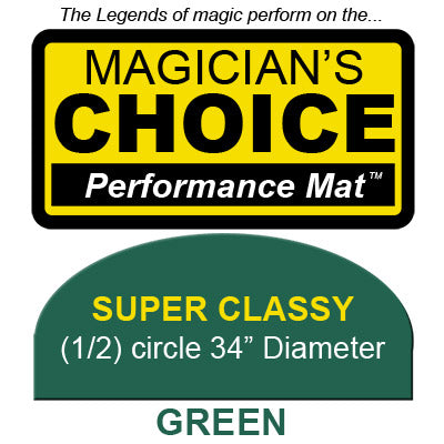 Super Classy Close-Up Mat (GREEN - 34 inch) by Ronjo - Trick Default Title