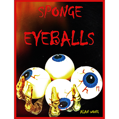 Sponge Eyeballs by Alan Wong (Bag of 4) - Trick - Wizard Magic Shop