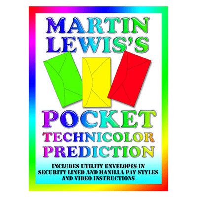 Technicolor Pocket Prediction by Martin Lewis - Trick - Wizard Magic Shop