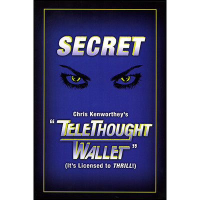 Telethought Wallet (Original) by Chris Kenworthey - Trick - Wizard Magic Shop