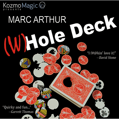The (W)Hole Deck Red by Marc Arthur and Kozmomagic