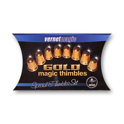 Thimbles Set (Gold) by Vernet - Tricks - Wizard Magic Shop
