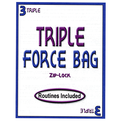 Triple Force ZIP LOCK Bag - Wizard Magic Shop
