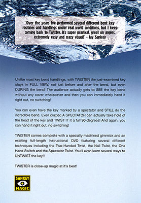 Twister (With Props and DVD) by Jay Sankey - Trick alternate view - Wizard Magic Shop