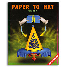 Paper To Hat (Wizard) by Uday - Trick - Wizard Magic Shop