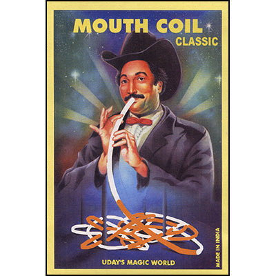 Mouth Coil Classic - 40 Feet by Uday - Trick - Wizard Magic Shop