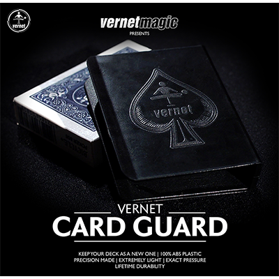 Vernet Card Guard (Black) by Vernet - Trick - Wizard Magic Shop