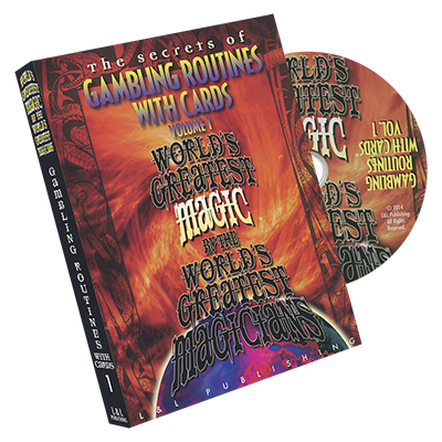 World's Greatest Magic: Gambling Routines With Cards Vol 1 - DVD - Wizard Magic Shop