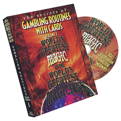 World's Greatest Magic: Gambling Routines With Cards Vol 3 - DVD - Wizard Magic Shop