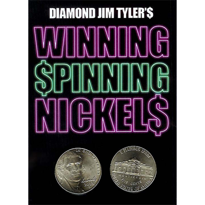 Winning Spinning Nickels (two pack) by Diamond Jim Tyler - Wizard Magic Shop