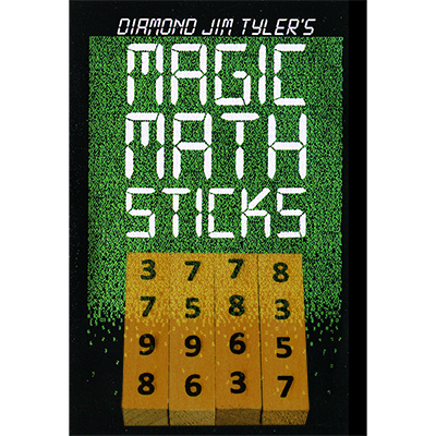 Magic Math Sticks (Wooden) by Diamond Jim Tyler - Wizard Magic Shop